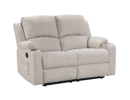 Plush cushioned sofa