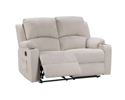 NovaCloud Fabric 2 Seater Recliner Sofa