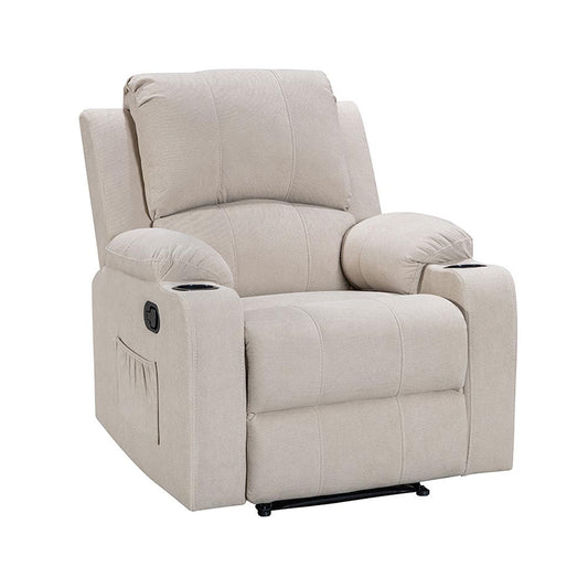NovaCloud Fabric 1 Seater Recliner Sofa