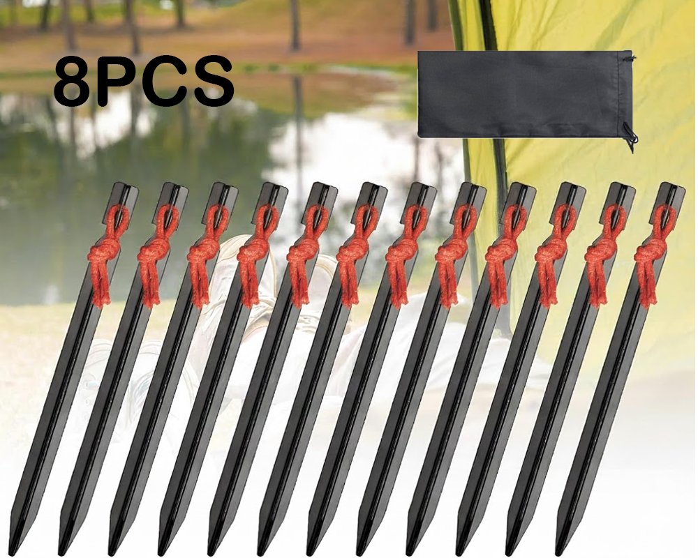 Triangular design tent stakes