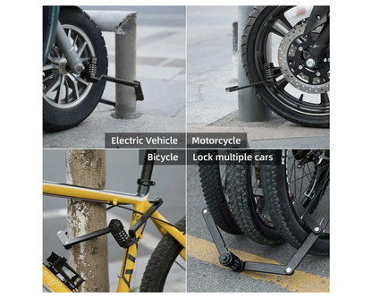 Portable Folding Bike Lock