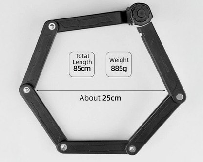 Portable Folding Bike Lock