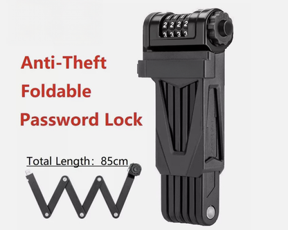 Portable Folding Bike Lock