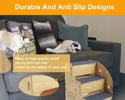 Lightweight dog ramp stairs