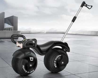 Parent push bar balance bike
