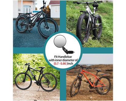 lightweight bike mirror