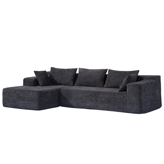 Compressed Sofa L Shape Modular Sofa with Chaise