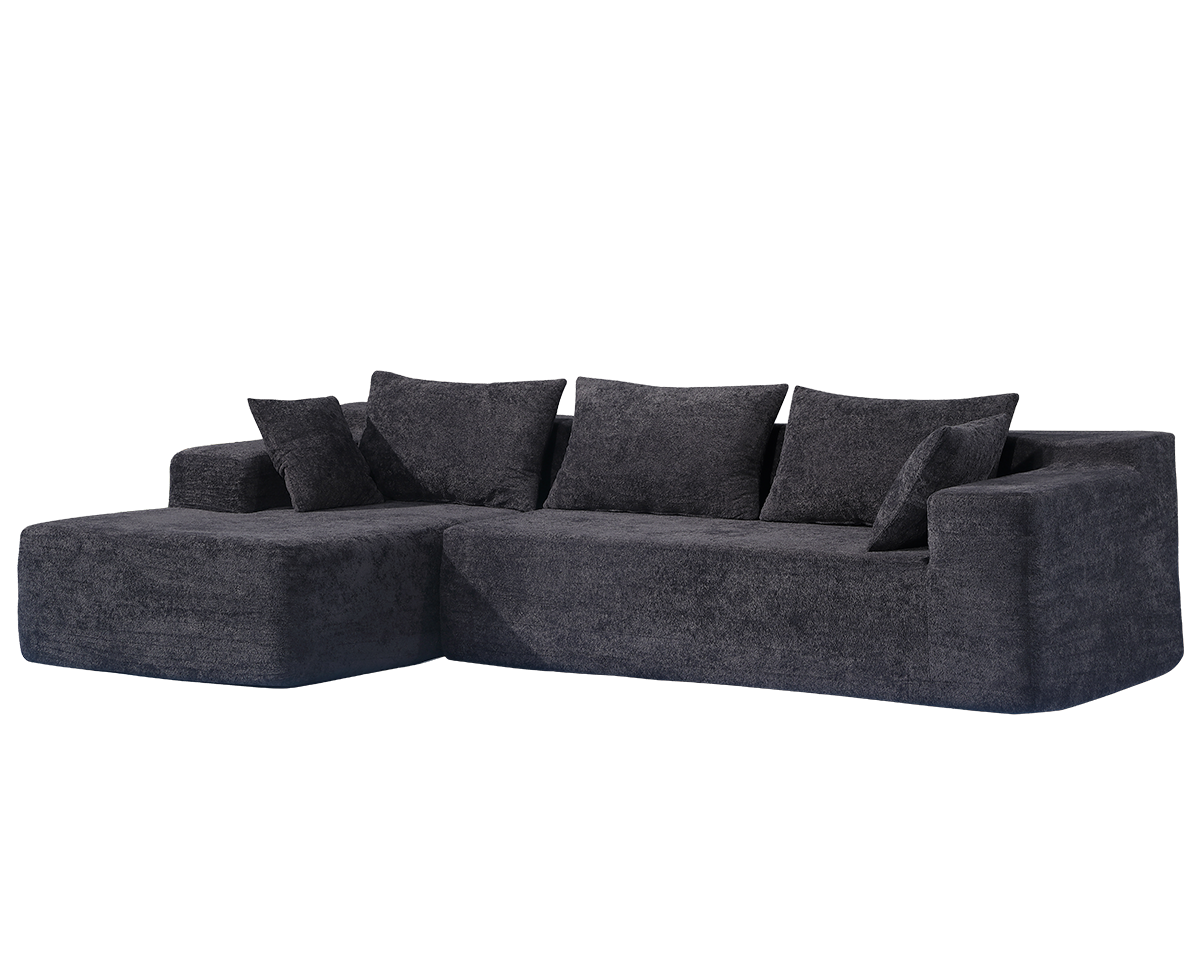 Compressed Sofa L Shape Modular Sofa with Chaise