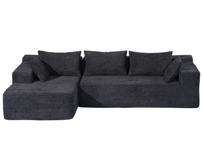 Compressed Sofa L Shape Modular Sofa with Chaise