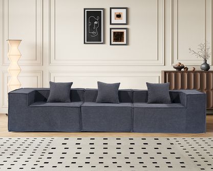 Modern 3 Seater Modular Sofa Set