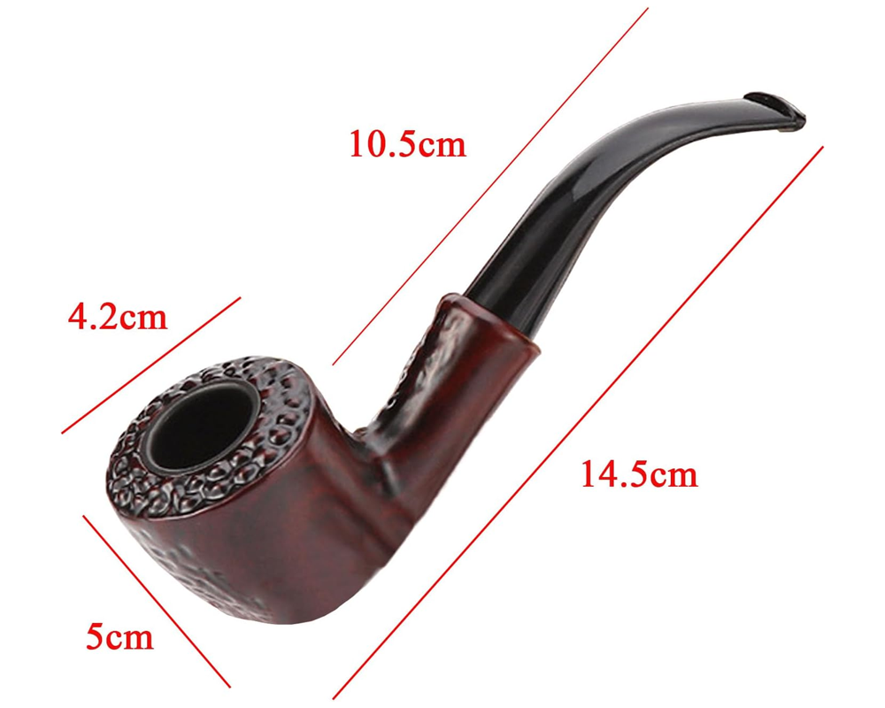Resin tobacco pipe