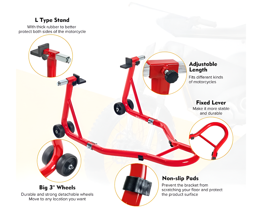 Rear Motorcycle Paddock Stand Motorcycle Lift