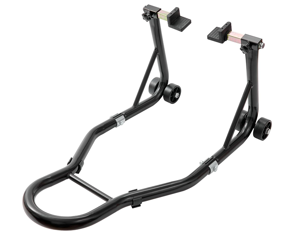 Motorcycle lift stand for repairs
