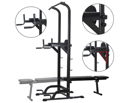 Power Tower Dip Station – Heavy Duty Multi-Function Strength Training Tower