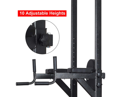 Power Tower Dip Station – Heavy Duty Multi-Function Strength Training Tower