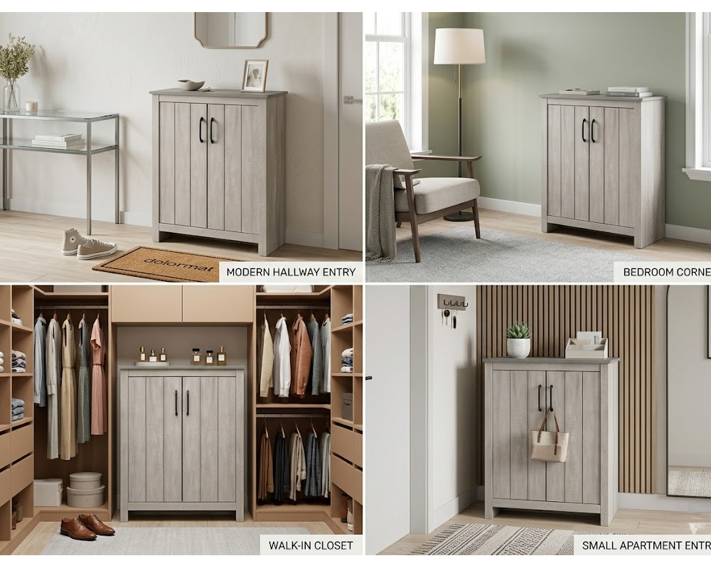 CURA SHOE CABINET