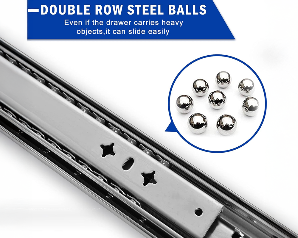 drawer slide side mount
