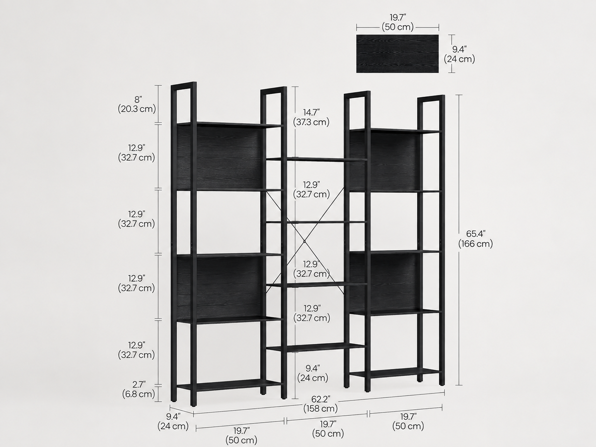 Bookshelf Book Storage Shelf