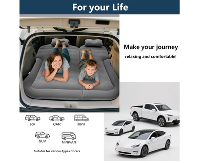Car Inflatable Air Mattress with Pump