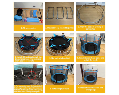 Outdoor Trampoline 1.2m