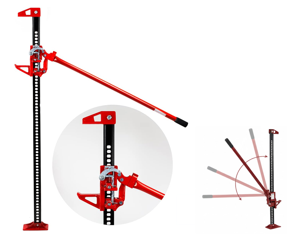 Farm jack dual tongue design