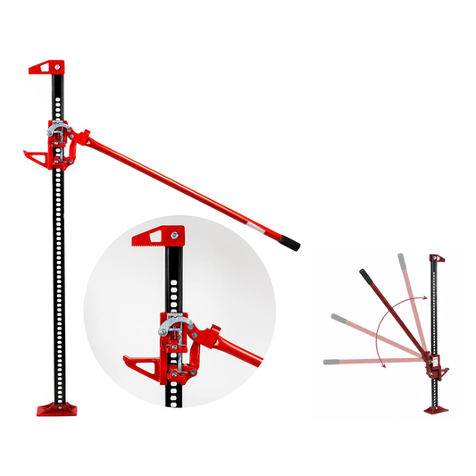 Heavy duty farm jack steel
