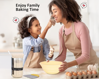 Sourdough Starter Kit with Bread Proofing Basket