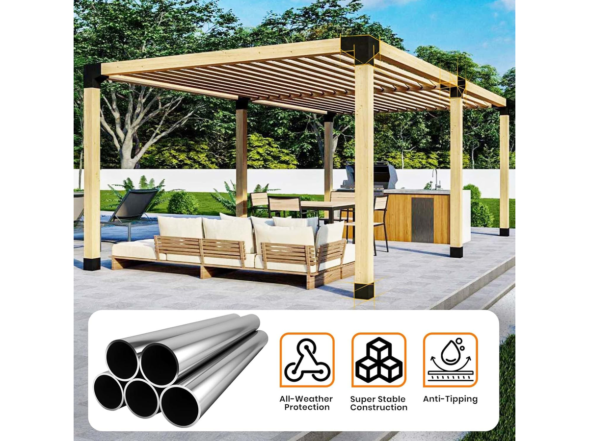 Double Pergola Hardware DIY Kit
