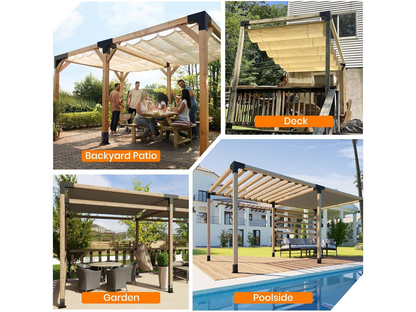 Double Pergola Hardware DIY Kit