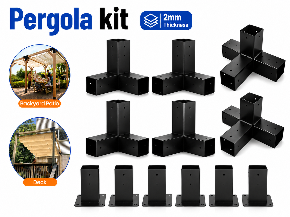 Double Pergola Hardware DIY Kit