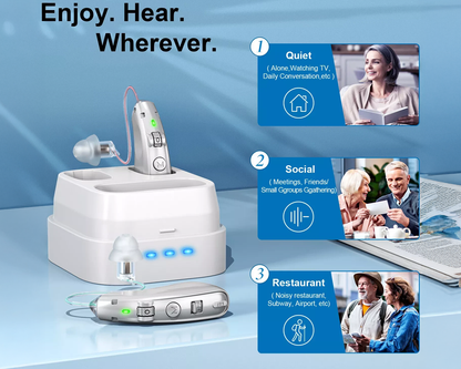 Rechargeable Hearing Aids