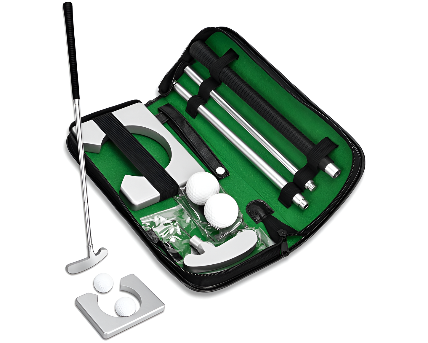Portable Golf Putter Set