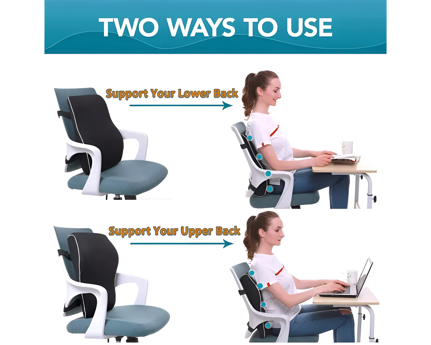 Memory Foam Lumbar Cushion