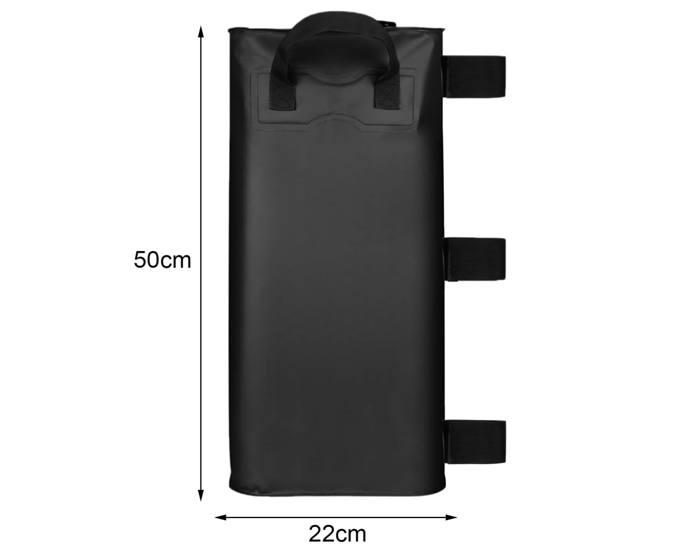 Set of four water weight bags