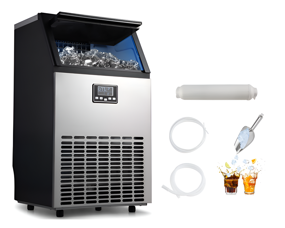 High output ice maker machine