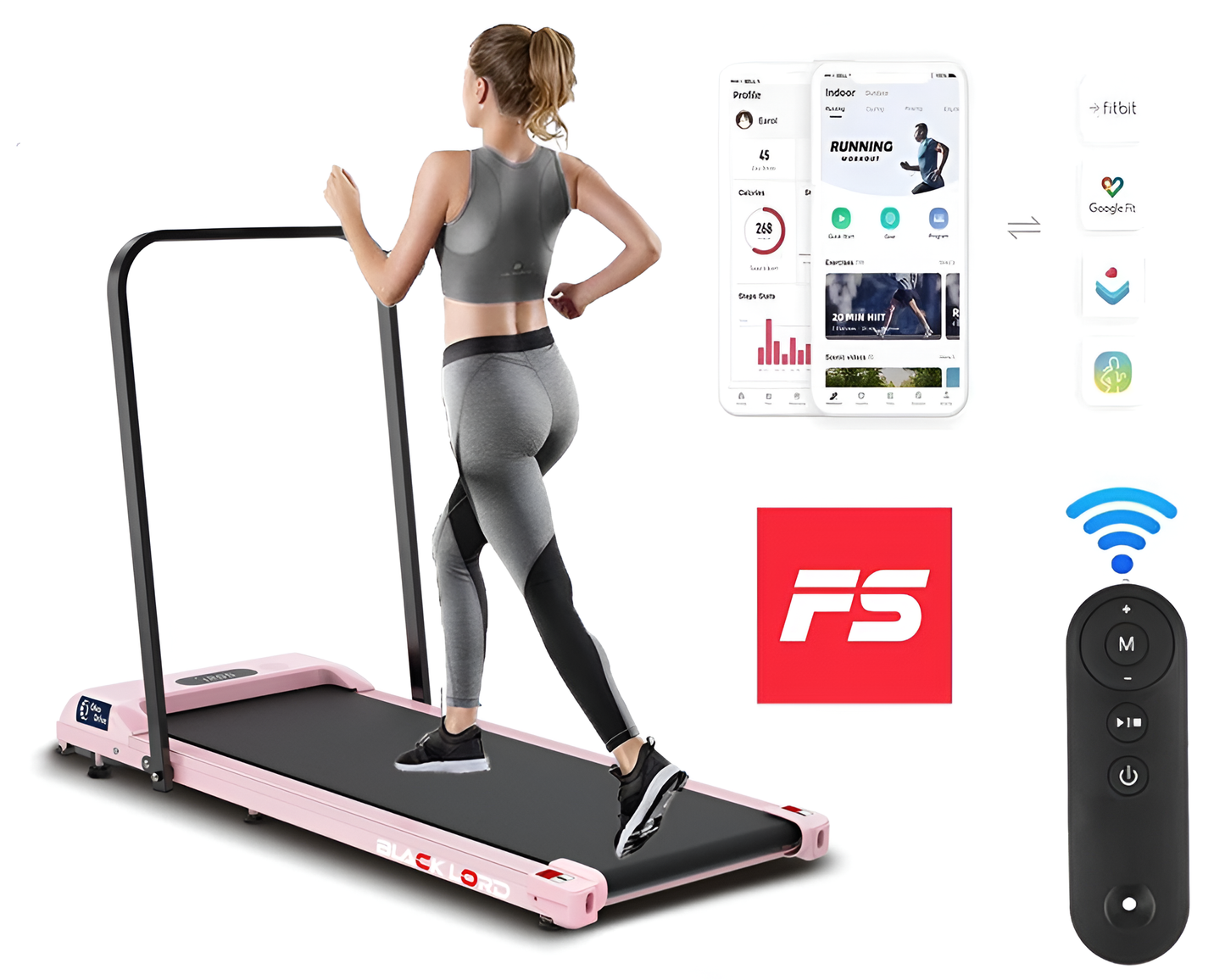 Walking Treadmill Exercise Flat Treadmill