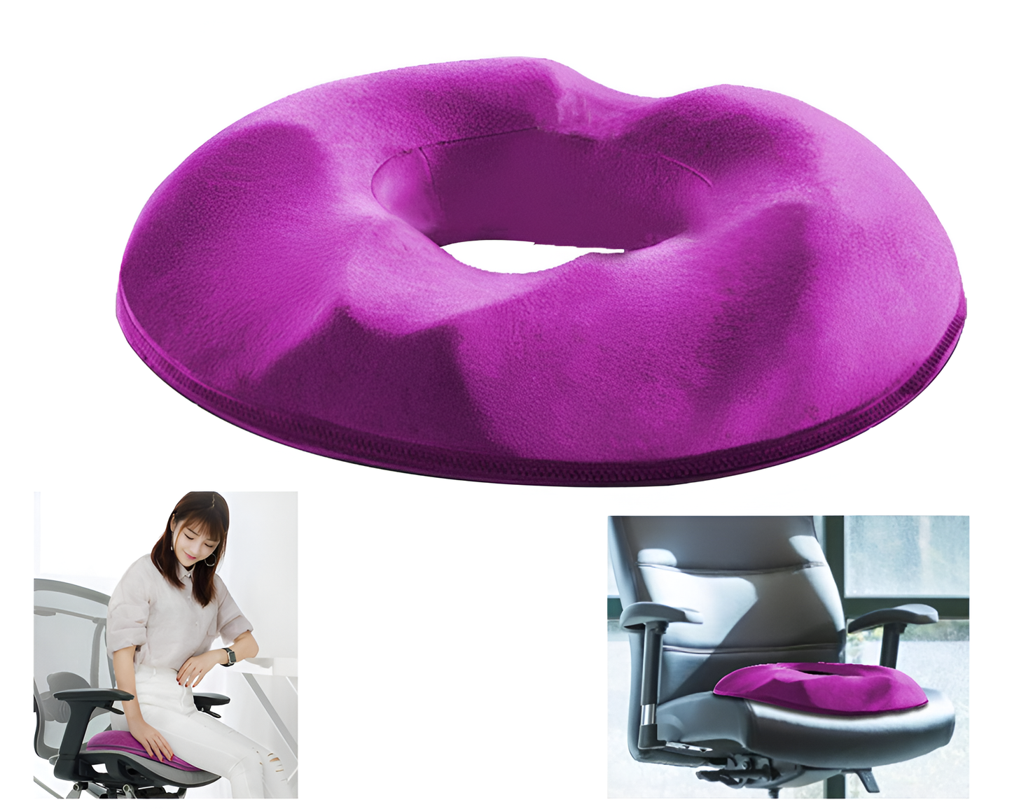 Memory Foam Donut Seat Cushion