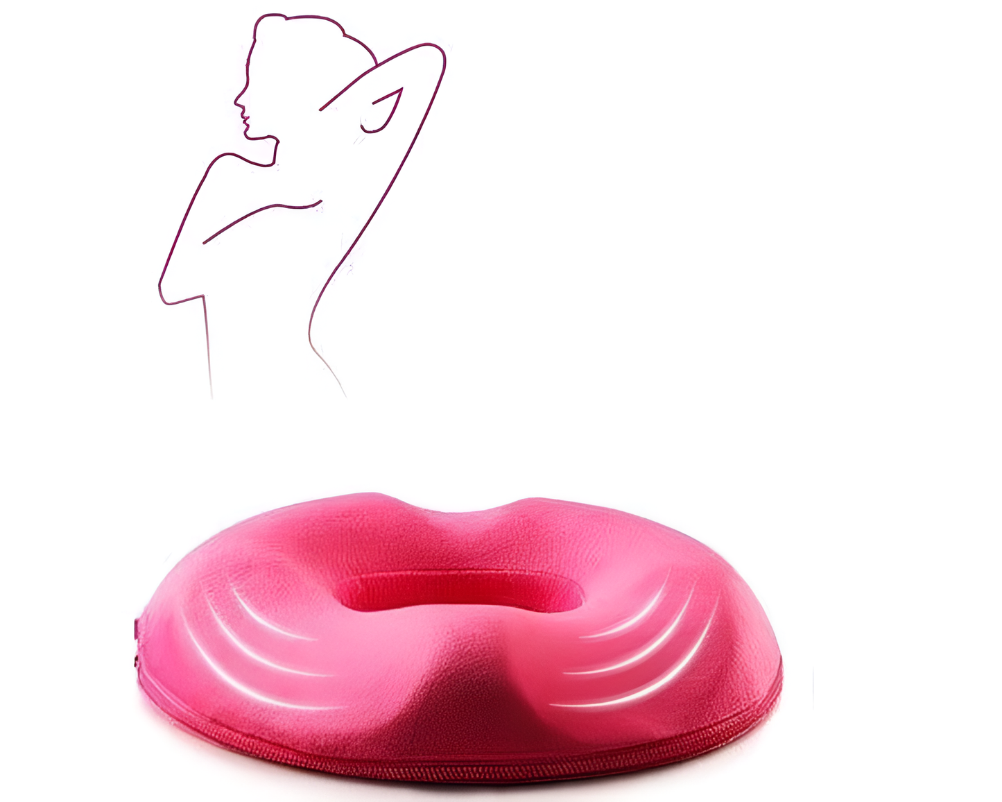 Memory Foam Donut Seat Cushion