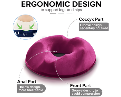 Memory Foam Donut Seat Cushion