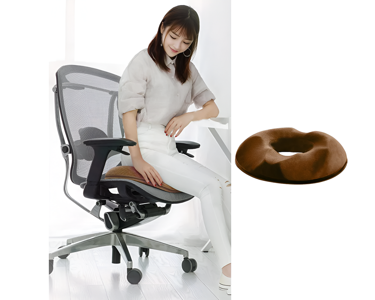 Memory Foam Donut Seat Cushion
