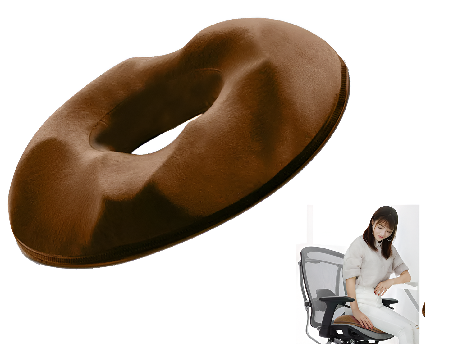 Memory Foam Donut Seat Cushion