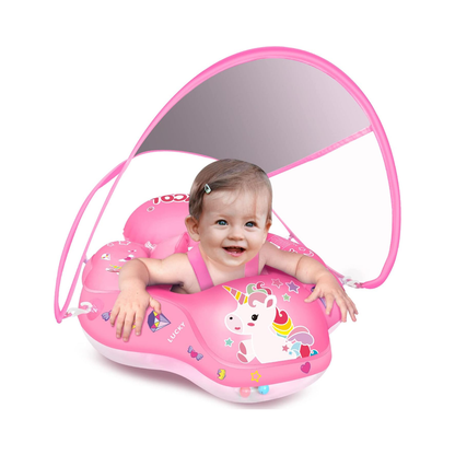 Inflatable toddler swimming float ring