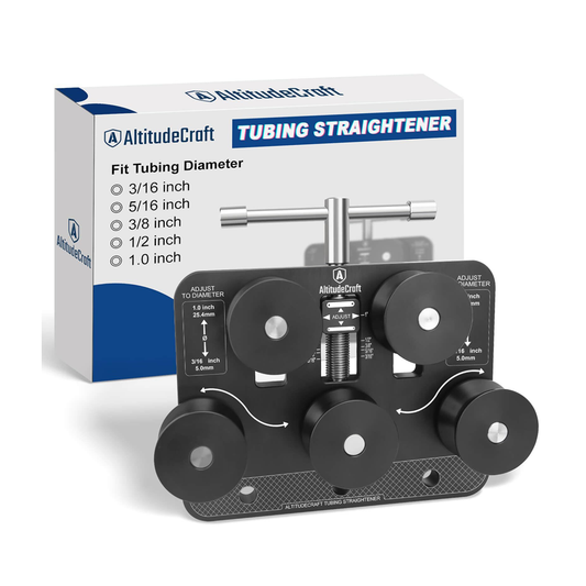 Aluminum tube straightener tool