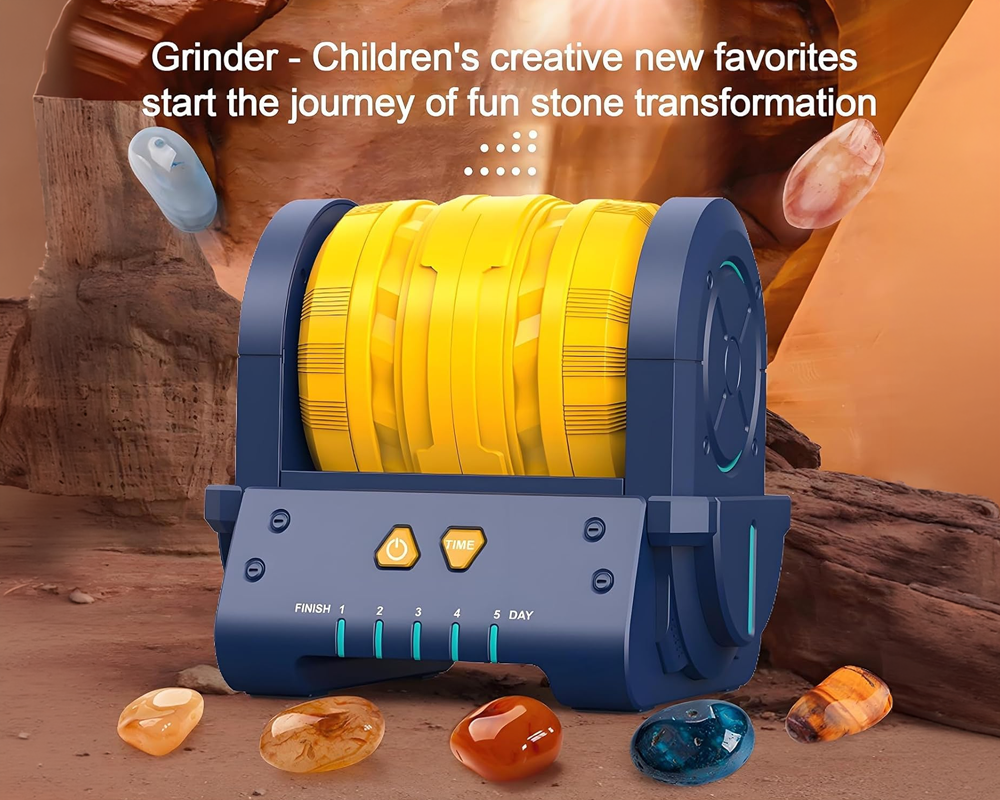 5 day timer rock tumbler