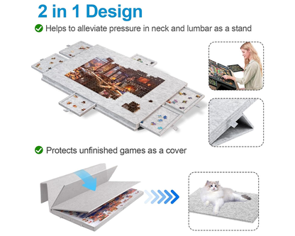 felt puzzle board table