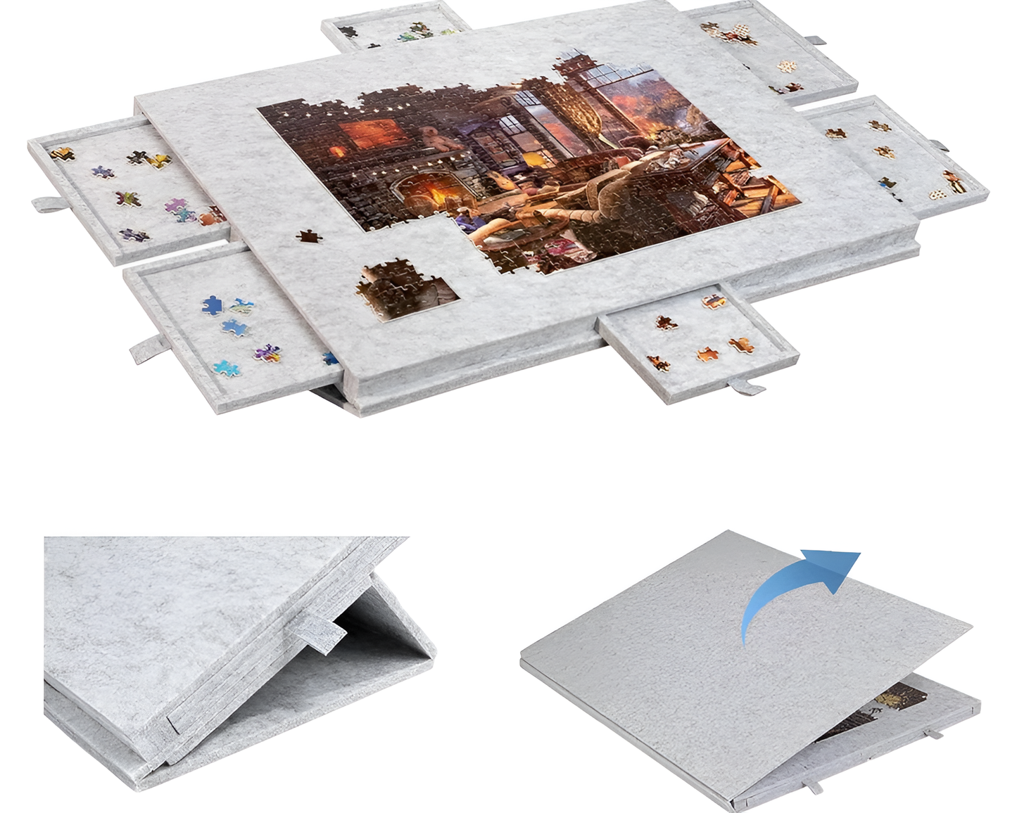 Puzzle Table Craft Board Game Table Jigsaw Game Table