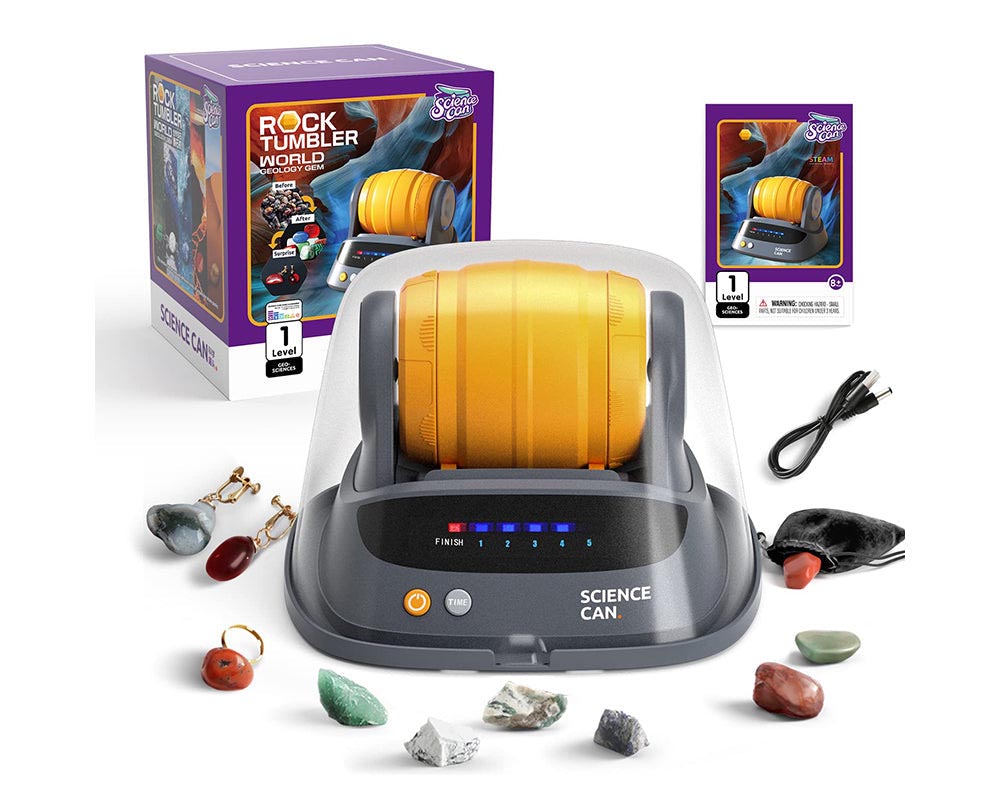 child friendly rock tumbler