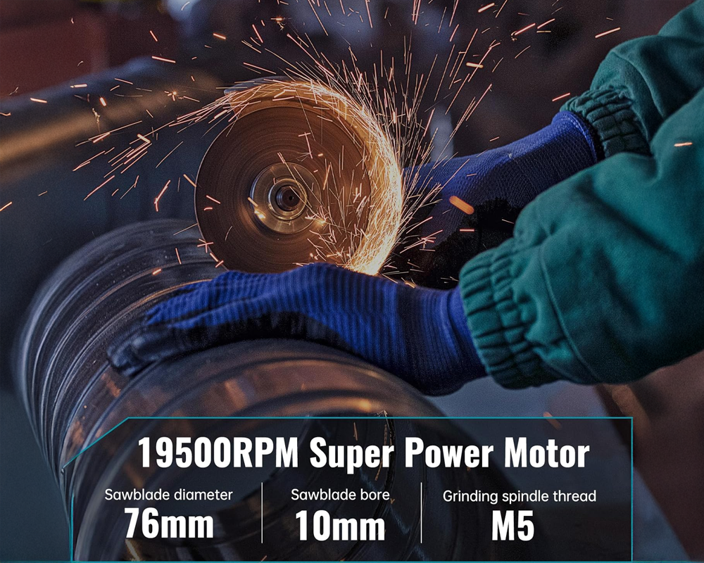 grinder for cutting and polishing