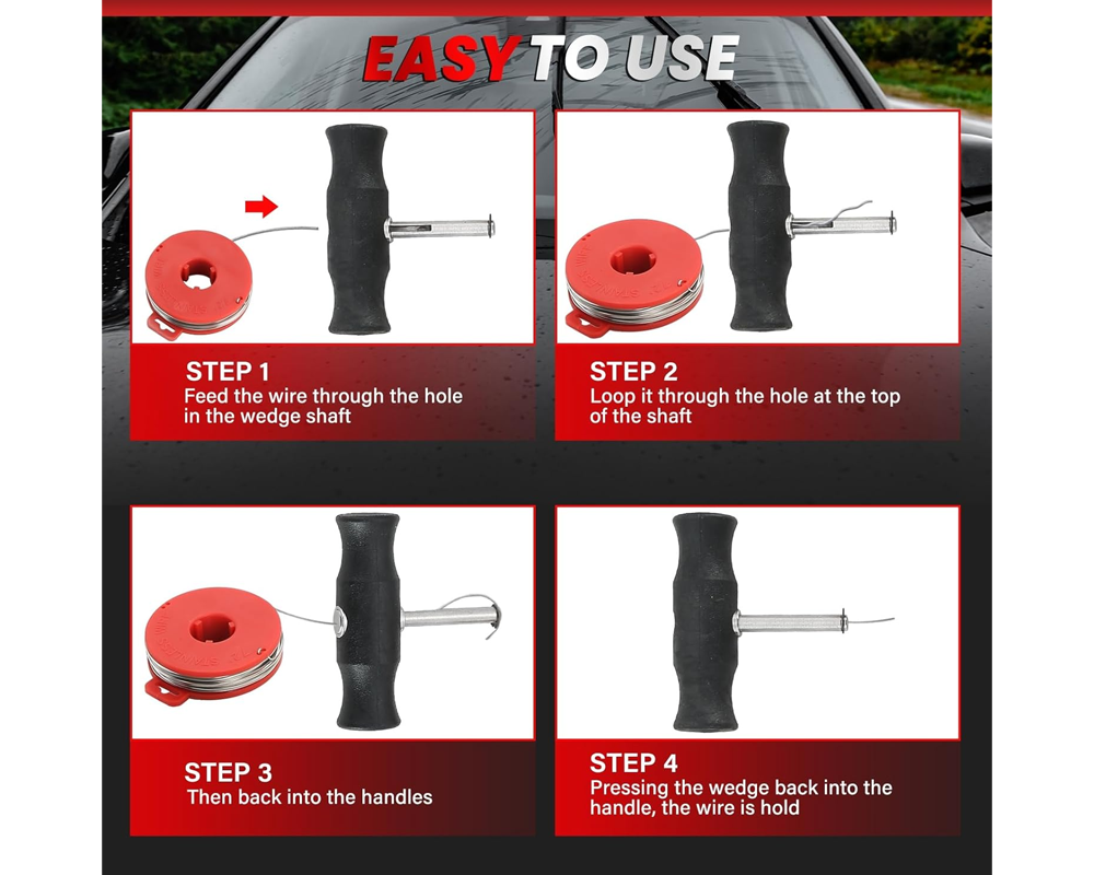 auto glass removal tools