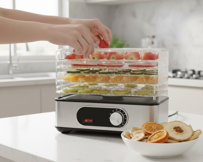 Dehydrator drying fruits and vegetables